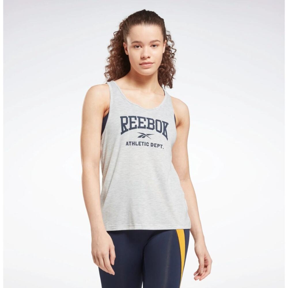 Reebok Plus Size Workout Ready Supreme Tank - Size 2X -  Heather Grey - NWT